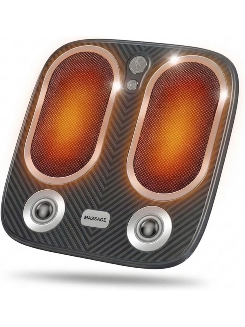 Deep Kneading Foot Massager with Heat & Air Compression - Pain Relief for